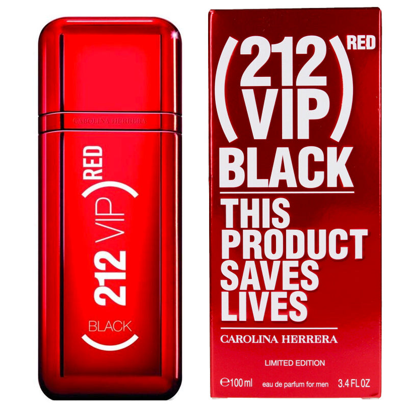 212 VIP Black Red 3.4 oz for men