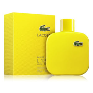 Lacoste L. 12. 12 Jaune Optimistic 5.9 oz EDT for men