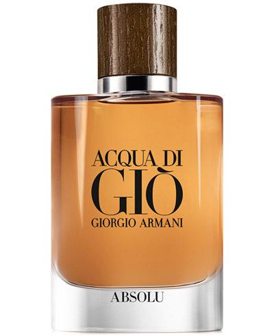 MENS FRAGRANCES - Acqua Di Gio Absolu 2.5 Oz EDP For Men