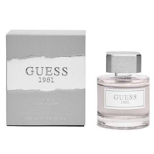 MENS FRAGRANCES - Guess 1981 3.4 EDT For Men