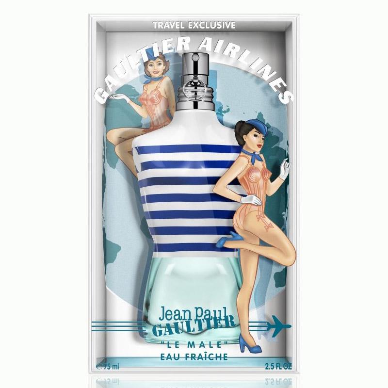 MENS FRAGRANCES - Jean Paul Gaultier "Le Male" Eau Fraiche 2.5 Oz For Men