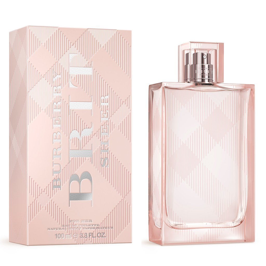 WOMENS FRAGRANCES - Burberry Brit Sheer 3.4 Oz EDT For Women