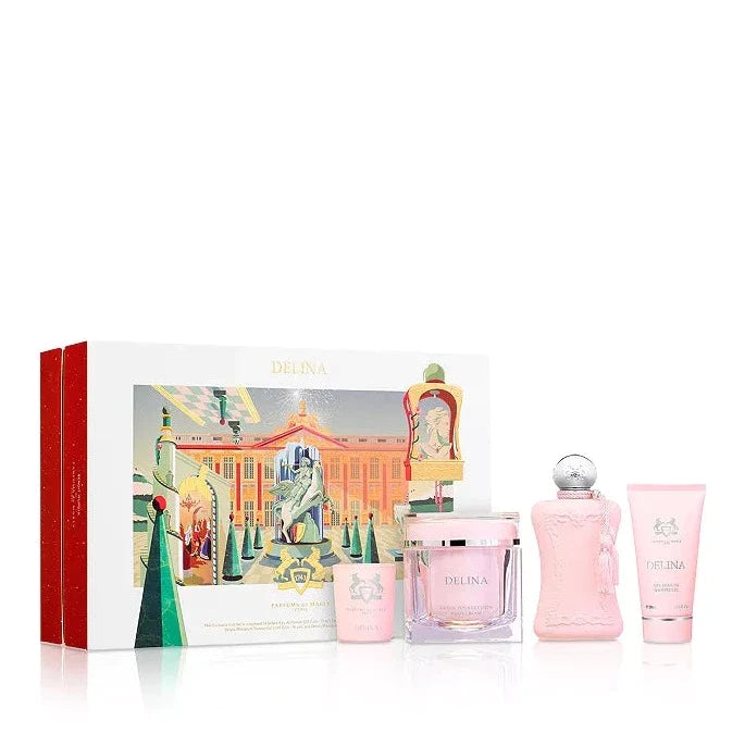 Delina 2.5 oz EDP Gift Set 4 Pieces for women