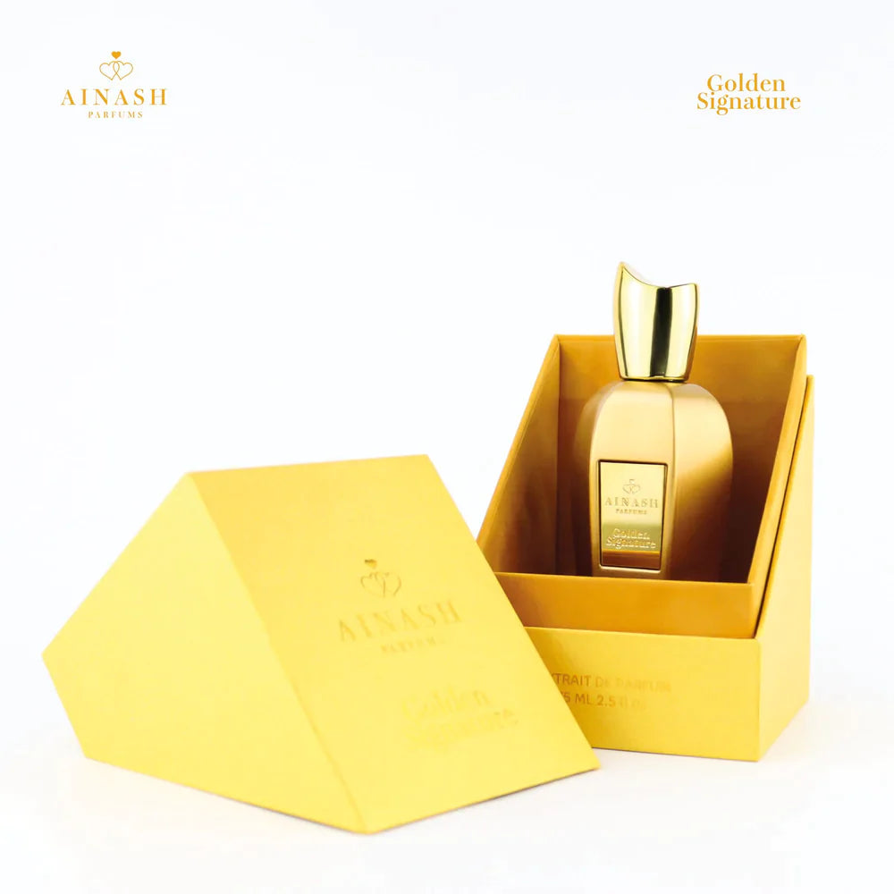 Ainash Golden Signature 2.5 oz EDP unisex