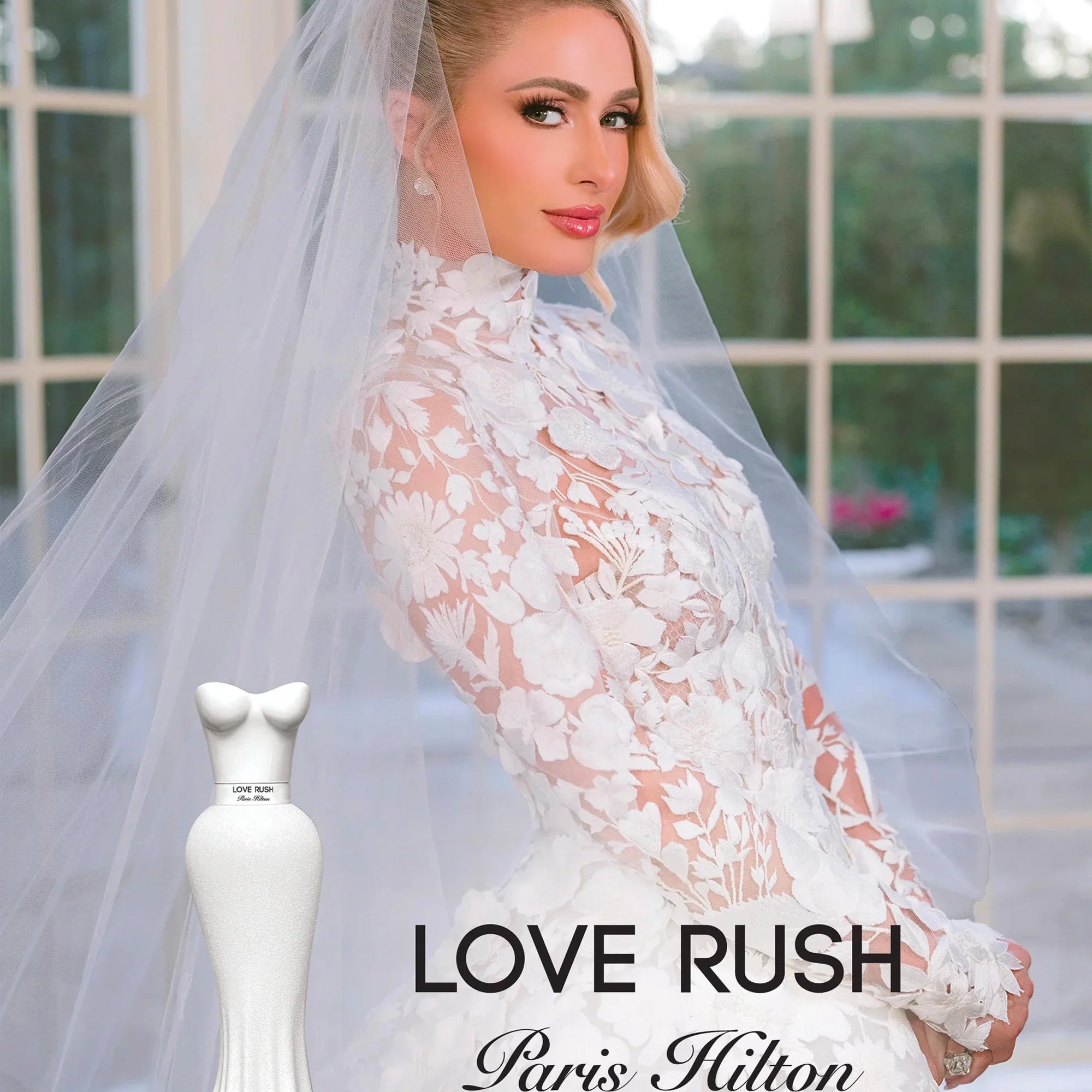 Love Rush by Paris Hilton 3.4 oz EDP for women